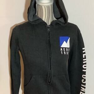 Aeropostale Boys Zip Hoodie Size XS